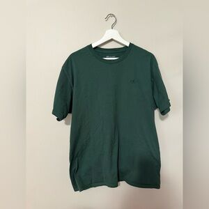 Champion Men's Dark Green Short Sleeve Tee
